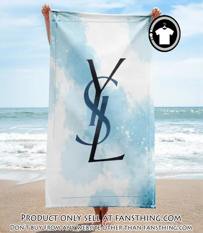 Yves saint laurent beach towel luxury brand hot trending summer  bt00299 fst5914042